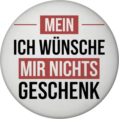 Produktbild von Mein ICH WÜNSCHE MIR NICHTS Magnet