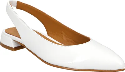 Produktbild von Maripé Peeptoes & Slingpumps DILETTA, Lack/Brush, Weiß, Damen