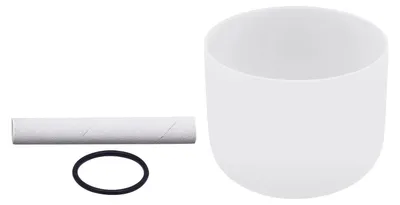 Produktbild von Quarzkristall Klangschale - Meditationsschale - 20 cm - Chakra Klangtherapie - Yoga & Meditation - Reiner Klang