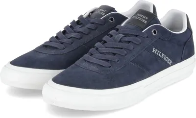 Produktbild von Tommy Hilfiger Herren Low Sneaker Dunkelblau Rauleder Größe: 41