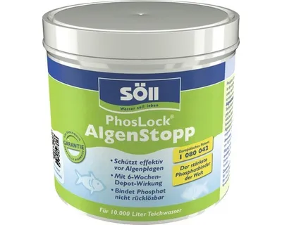 Produktbild von Algenvernichter Söll PhosLock Algen Stopp® 500 g