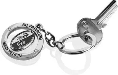 Produktbild von SC Freiburg Schlüsselanhänger „Spinner Wappen"
