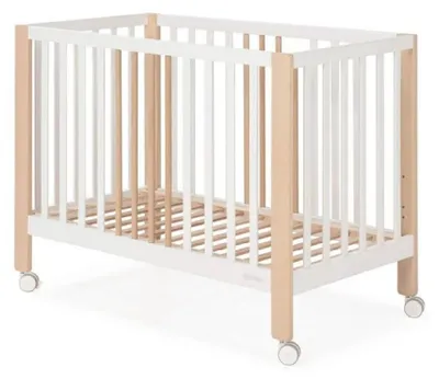 Image de Micuna Lit Nayra 120x60 Blanc/Bois