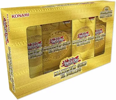 Produktbild von Yu-Gi-Oh! Maximum Gold: El Dorado-Deckel-Box - DE