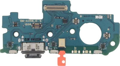 Produktbild von Samsung, Original USB-C Ladeanschluss Samsung A35 mit Mikrofon + Klinkenstecker, Schwarz
