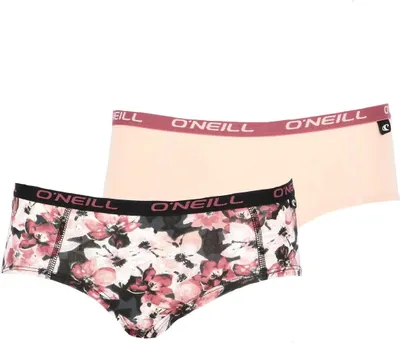 Obrázek produktu pro Dámské hipstery květinové &amp; hladké 2 XL O'Neill