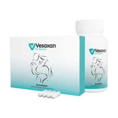 Produktbild von Vesaxan | Für Männer | mit Maca-Pulver | l-arginin & zink