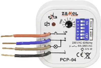 Image de Zeitrelais 230V AC, PCP-04, exta Zamel