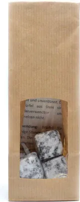 Produktbild von Eiswürfel aus Granit 3 Stück - Wiederverwendbare Eiswürfel aus Naturstein - Ein Würfel misst 2x2x2 cm von Edelsteine Krampl