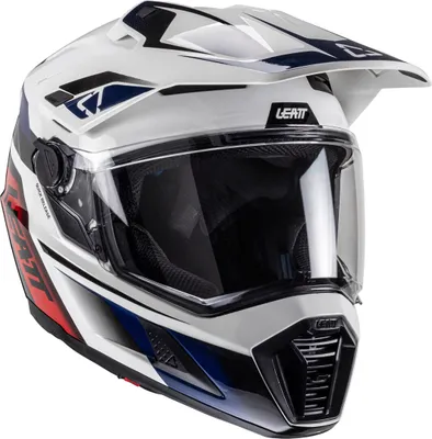 Produktbild von Leatt ADV 8.5 Helm mit Brille, schwarz/weiß/blau/rot, XL (61/62)