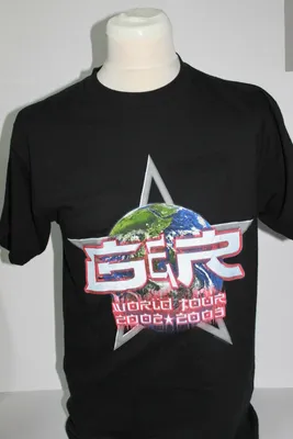 Produktbild von Guns N Roses Herren T-Shirt Globe Star Gr. L