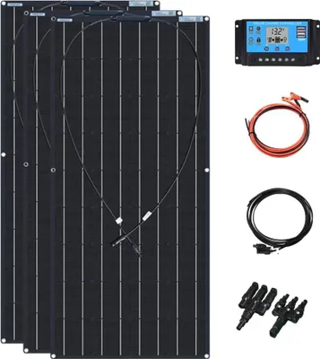 Produktbild von Solarpanel, Flexibles Design, Hohe Effizienz, 360W Kit