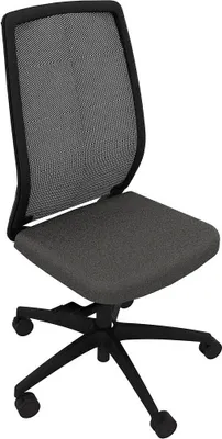 Produktbild von Quadrifoglio Bürostuhl Orion anthrazit, schwarz, schwarz Stoff