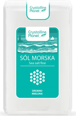 Produktbild von FEIN GEMAHLENES MEERSALZ 600 g – CRYSTALLINE PLANET