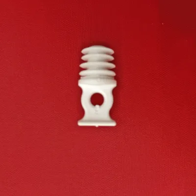 Produktbild von 4 Stück Endstopfen Endfeststeller für 9-10 mm Bohrlöcher Feststeller für Gardinenschienen Vorhangschienen weiß