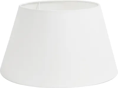 Produktbild von Light & Living Lampenschirm drum 25-18-14 cm POLYBaumwolle weiss