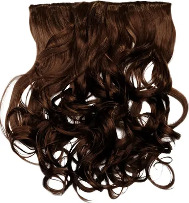 Produktbild von WIG ME UP Haarverlängerung 5 Clips lockig Mittelbraun WH5008-180C-10