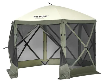 Produktbild von Pop-up Pavillon mit 6 Abnehmbaren Sichtschutzwänden