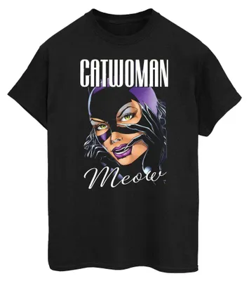 Produktbild von Batman - "Feline Fatale" T-Shirt für Herren, Baumwolle BI57062 (4XL) (Schwarz)