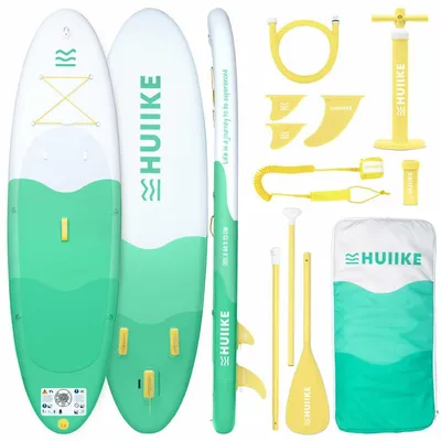 Produktbild von Stand Up Paddling Board Hochwertigem Zubehör - HUIIKE | Sup Board Aufblasbar, Stand Up Paddle Board