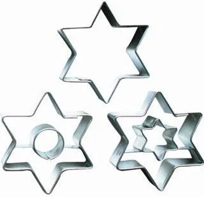 Zdjęcie produktu dla zestaw wyciętych cukierków STAR 3szt.