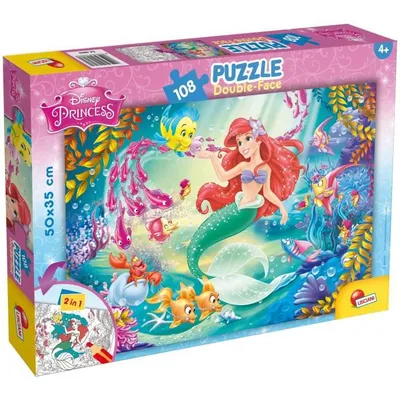 Image de Puzzle double face 108 Petite sirène