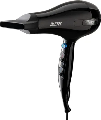 Image de Imetec S6 2000 sèche-cheveux 2200 W Noir