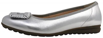 Image de Gabor Dames Classique ballerine G-Weite 62.623 couleur argent