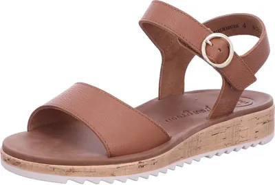 Produktbild von Paul Green  Damenschuhe Sandalen Flach Braun Freizeit, Schuhgröße:EUR 38.5 | UK 5.5