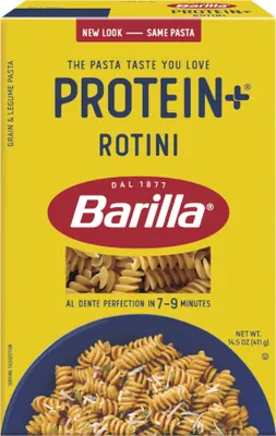 Barilla Fusilli Protein Plus Nudeln mit Erbsenprotein Packung 400g