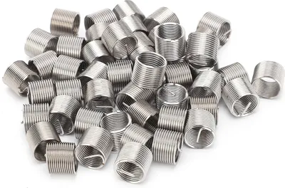 Imagen del producto de Insertos roscados, tuerca reductora de rosca, herramienta de reparación de roscas, tuerca reductora de rosca macho/hembra, tuerca reductora de rosca de acero inoxidable, elemento de fijación