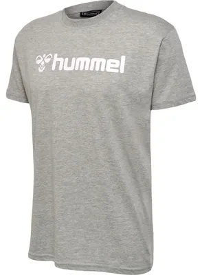 Produktbild von Hummel hmlMOVER Baumwolle T-SHIRT S/S - grey melange, Größe:L