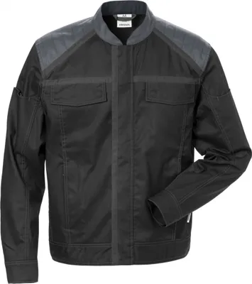 Produktbild von Fristads Jacke 4555 STFP 129481, Farbe:schwarz/grau, Größe:3XL