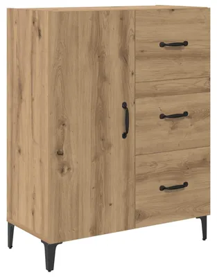 Produktbild von “2026 Modern“ Braun Sideboard Artisan-Eiche 69,5 x 34 x 90 cm Holzwerkstoff - Designermöbel 25484 - Kommoden