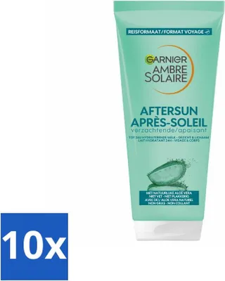 Produktbild von Garnier - Ambre Solaire - After-Sun-Milch - Reisegröße - 100 ml - Vorteilspack - 10 Stücke