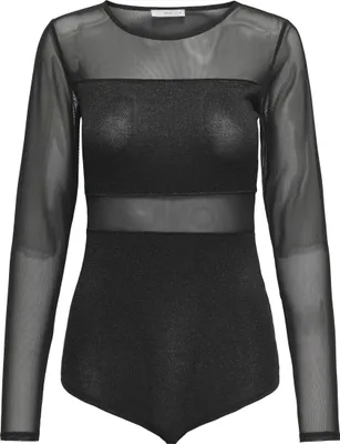 Produktbild von ONLESTHER GLITTER L/S BODY JRS Black XL
