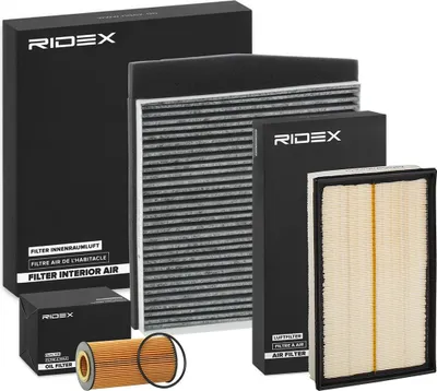 Produktbild von RIDEX Filterset Inspektionspaket Filtersatz für VOLVO S80 I (184)