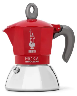 Immagine prodotto di Bialetti MOKA INDUCTION RED 2 TZ Venduto come Grado B 8806091755261
