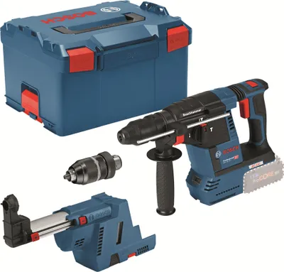 Immagine prodotto di BOSCH Professional 061191000K BOSCH Professional GBH 18V-26 Akku-Bohrhammer-Set 18,0 V, ohne Akku