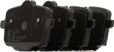 Produktbild von BLUE PRINT Bremsbeläge Satz Hinten für BMW 5 Touring (F11) ADB114212
