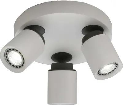 Image de Spot de surface LED 3xGU10 ws/anth - Spot / projecteur 3x7W 42528
