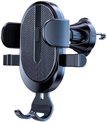 Produktbild von Automatische telefoonhouder voor iPhone en Samsung, haakclip, ventilatierooster installatie mogelijk.