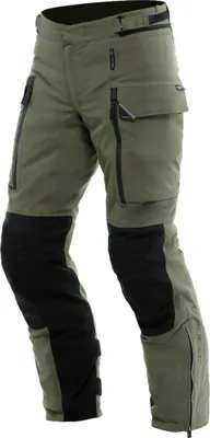 Produktbild von Dainese Hekla Absoluteshell Pro 20K D-Dry Motorrad Textilhose, grün/schwarz, 58