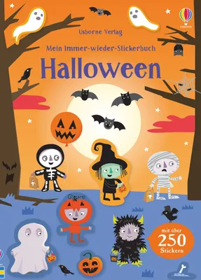 Produktbild von Mein Immer-wieder-Stickerbuch: Halloween