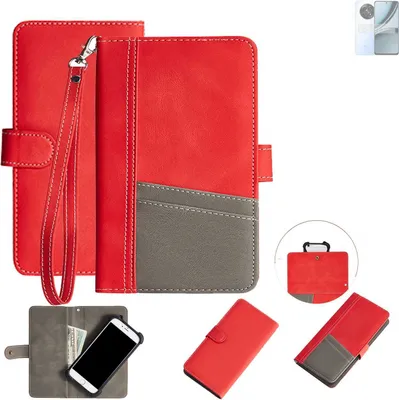 Produktbild von K-S-Trade Handy Schutzhülle für Realme Narzo 70 5G Hülle Portemonnee Brieftasche Klapphülle Kartenfächer Flip Wallet Case Etui