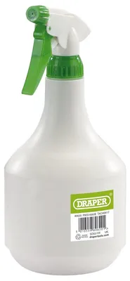Zdjęcie produktu dla Spryskiwacz do wody - Spryskiwacz ręczny - 1 litr - Tworzywo sztuczne - Biały z zielonym