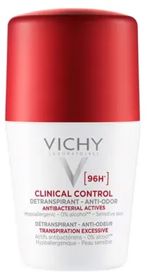 Immagine prodotto di Vichy Homme Deodorante Clinical Control 96H Roll 50 Ml