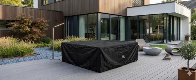 Produktbild von Abdeckplane Gartenmöbel XL schwarz 300x300x70 Hülle Abdeckung Garten Schutzhülle