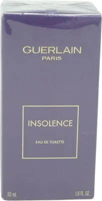 Zdjęcie produktu dla Guerlain Insolence, Kobiety, 50 ml, Butelka jednorazowa, Irys, Kwiat pomarańczy, Fioletowy, Spray, Alcohol, parfum (fragrance), aqua (water), alpha-isomethyl ionone, ethylhexyl methoxycinnamate,...