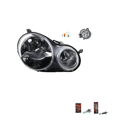 Obrázok produktu pre Reflektory + žiarovky Osram Night Breaker Laser, vhodné pre VW Polo, model 02 (9N), výroba 10/01 - 04/05, čísla dielov: 6Q1941008AF, 6Q1941008BB, 6Q1941008M, 6Q1941008BA, 6Q1941008P, 6Q09